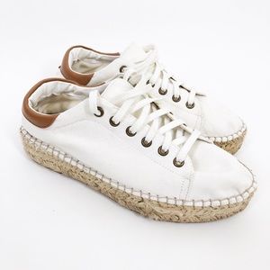 Steve Madden Edmund White Espadrille Sneakers